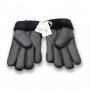 Mens Gloves Leather Black