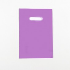 Пакет полиэтиленовый с вырубной ручкой, Фиолетовый 20-30 См, 30 мкм