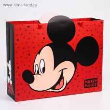 Пакет ламинат горизонтальный "Mickey Mouse", Микки Маус, 31х40х11 см