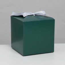 Коробка складная «Изумруд», 12 × 12 × 12 см