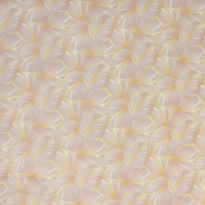Бумага упаковочная глянцевая двухсторонняя «Золотые листья», 70 × 100 см