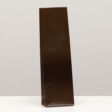Пакет бумажный фасовочный, "Кофе", трёхслойный, коричневый, 7 х 4 х 21 см