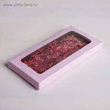 Коробка для шоколада Sweet dreams, с окном, 17,3 × 8,8 × 1,5 см
