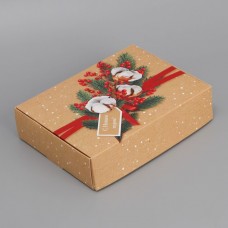 Коробка складная «Посылка», 21 × 15 × 5 см