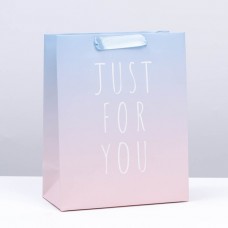 Пакет «Just for you», 20 х 16 х 8 см