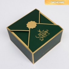 Коробка «Present»,14,5 х 14,5 х 8 см