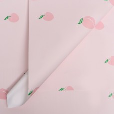Пленка для цветов "Райский сад", 58 х 58 см, розовая