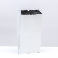 Крафт-пакет фольгированный, жиро-влагостойкий, для шаурмы, белый, 21 х 12 х 4 см