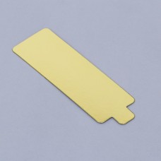 Подложка с держателем «Золото», 5 х 14 см, толщина 0,8 мм