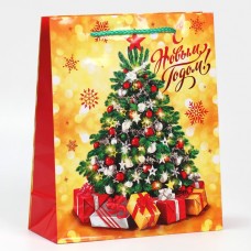 Пакет ламинированный вертикальный «Подарочки тебе», ML 21 × 25 × 8 см