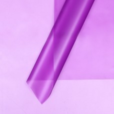 Пленка матовая однотонная, фиолетовая №25, 58 х 58 см, 20 листов