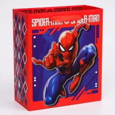 Пакет ламинат вертикальный "Spider-Man", Человек-паук, 23х27х11,5 см