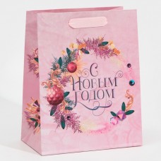 Пакет ламинированный вертикальный «Розовые мечты», MS 18 × 23 × 10 см