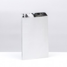 Крафт-пакет фольгированный, жиро-влагостойкий, для шаурмы, белый, 25 х 16 х 4 см