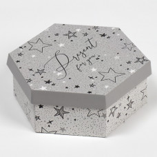 Коробка складная «Звёзды», 26 × 22.5 × 8 см