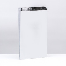 Крафт-пакет фольгированный, жиро-влагостойкий, для шаурмы, белый, 30 х 19 х 4 см