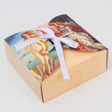 Коробка сборная «Искусство», 16 × 16 × 6 см
