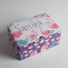 Коробка‒пенал «Для тебя подарок», 22 × 15 × 10 см