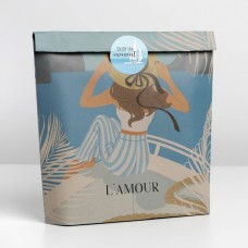 Пакет упаковочный «Lamour», 20 × 30 × 5 см