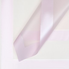 Пленка матовая, "Нежность", светло-сиреневая, 58 х 58 см