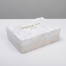Коробка складная «Мрамор»,  21 × 15 × 7 см