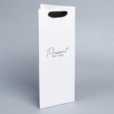 Пакет под бутылку «Present», 13 × 32 × 11,3 см
