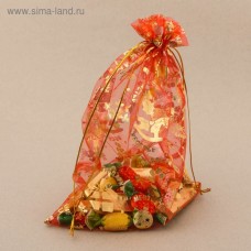 Мешочек подарочный органза «Аромат праздника», 16 × 24 см