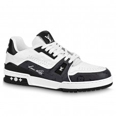 Louis Vuitton Trainer #54 Black White