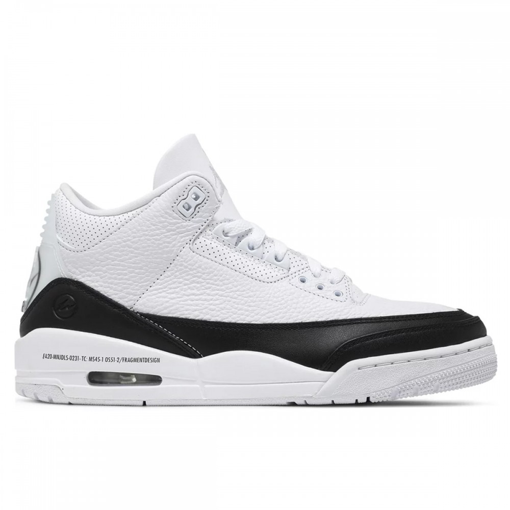 Fragment Design x Air Jordan 3 Retro SP White