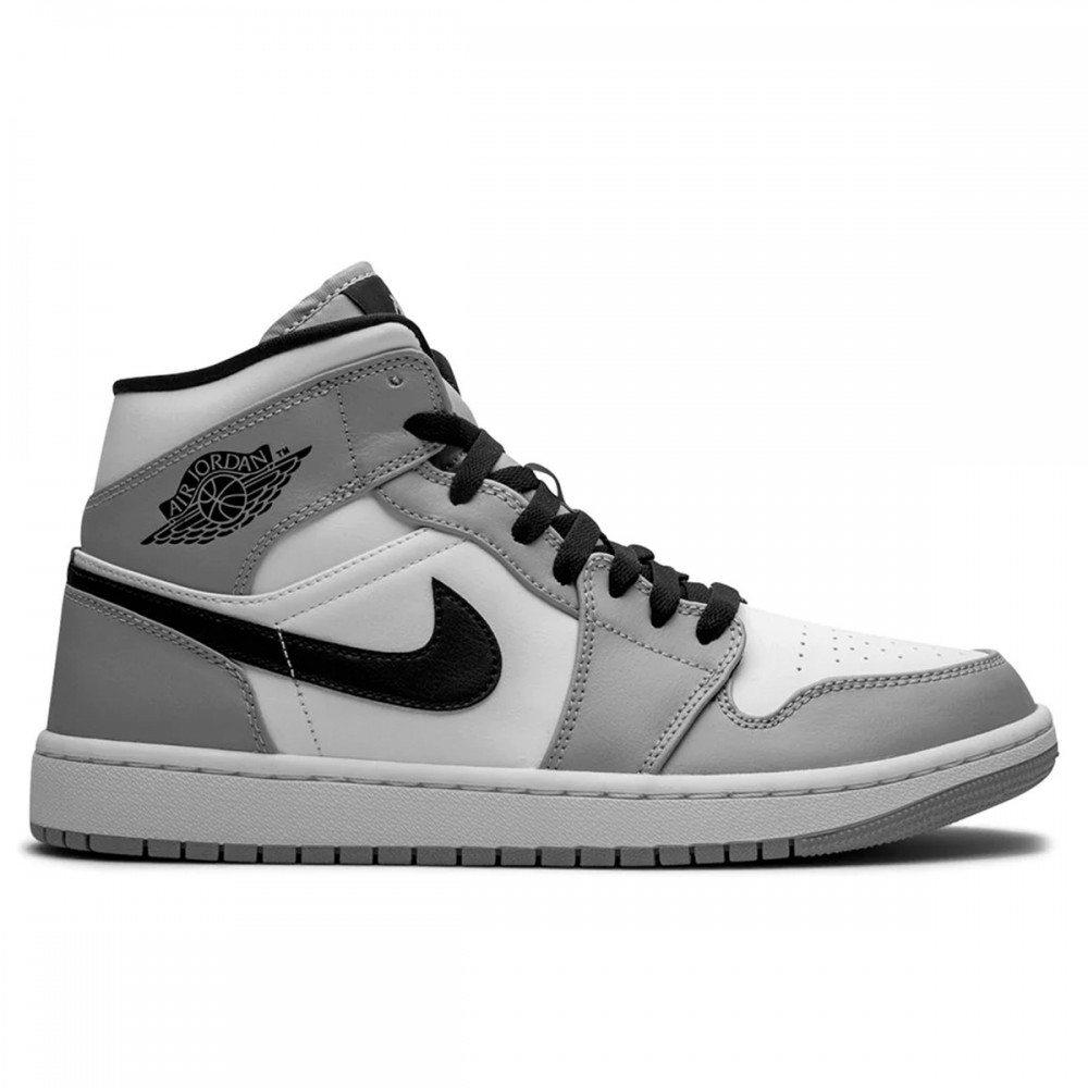 Jordan 1 Mid Light Smoke Grey