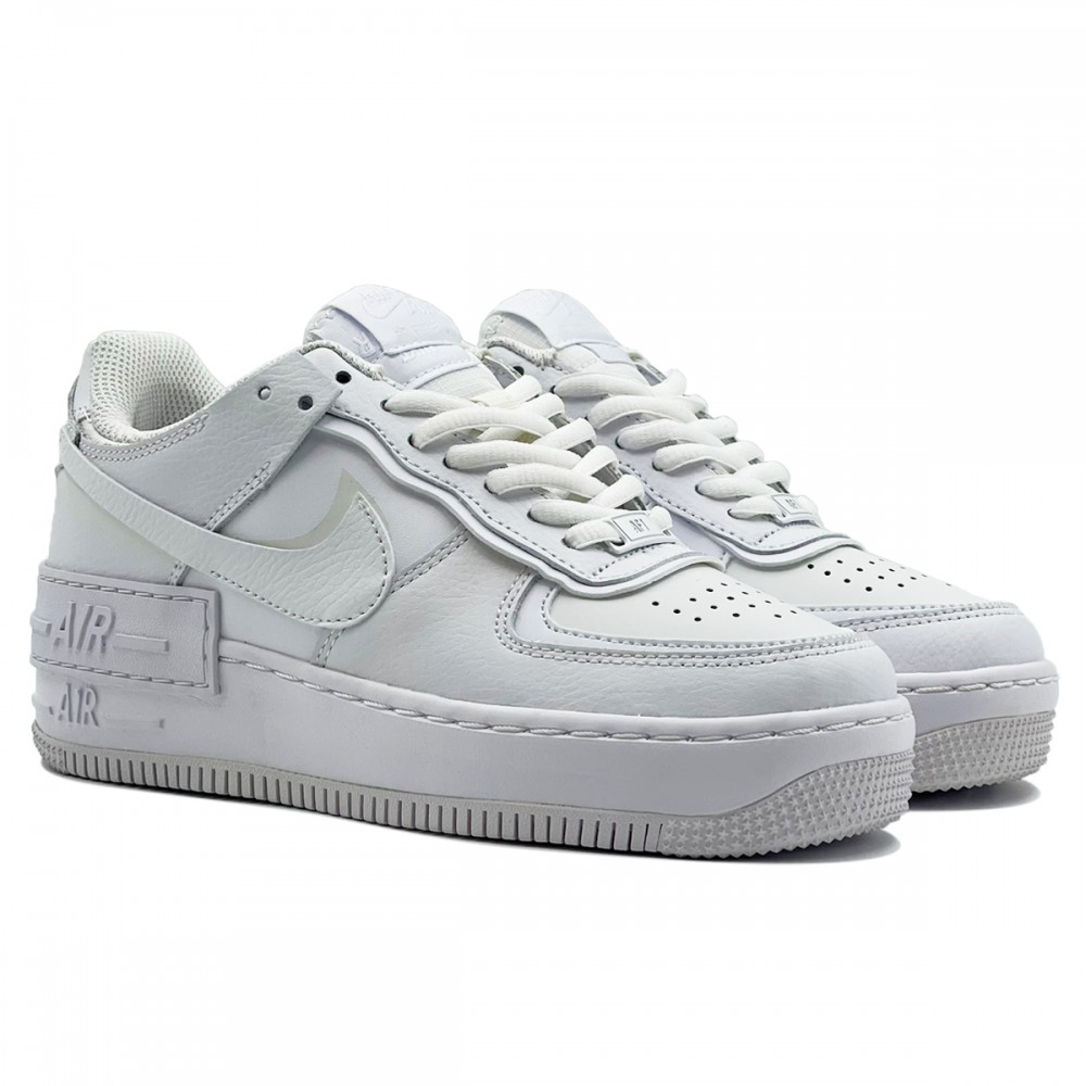 Nike Air Force 1 Low Shadow Triple White (W)