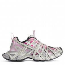 Balenciaga 3XL Extreme Lace Sneaker White Pink Grey