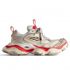 Balenciaga Cargo Sneaker Worn-Out - Beige Red