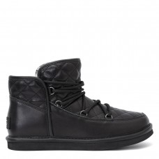 Ugg Lodge Mini Leather Black