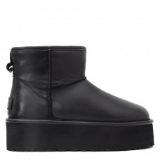 Ugg Classic Mini Platform Leather Black