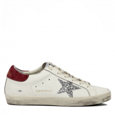 Super-Star Beige Silver Glitter Star