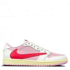 Travis Scott x Air Jordan 1 OG Sail Tropical Pink