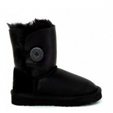 Ugg Kids Bailey Button Metallic Black