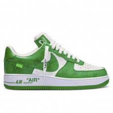 Louis Vuitton x Nike Air Force 1 Low White Gym Green