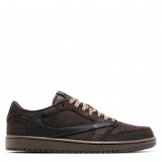 Travis Scott x Air Jordan 1 Retro Low OG SP Velvet Brown