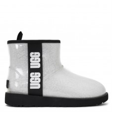 Ugg Classic Clear Mini White Black