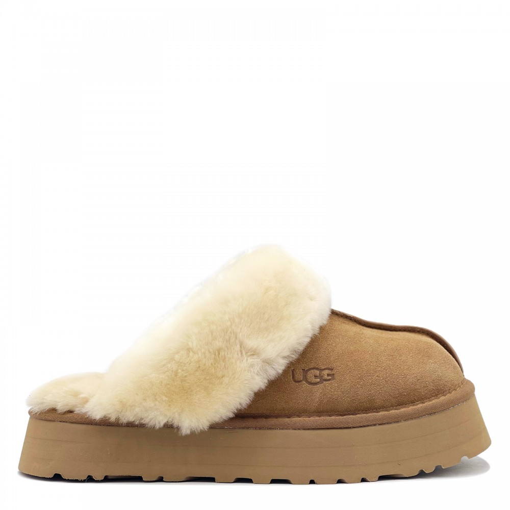 Ugg Slippers Scuffette Platform Chestnut