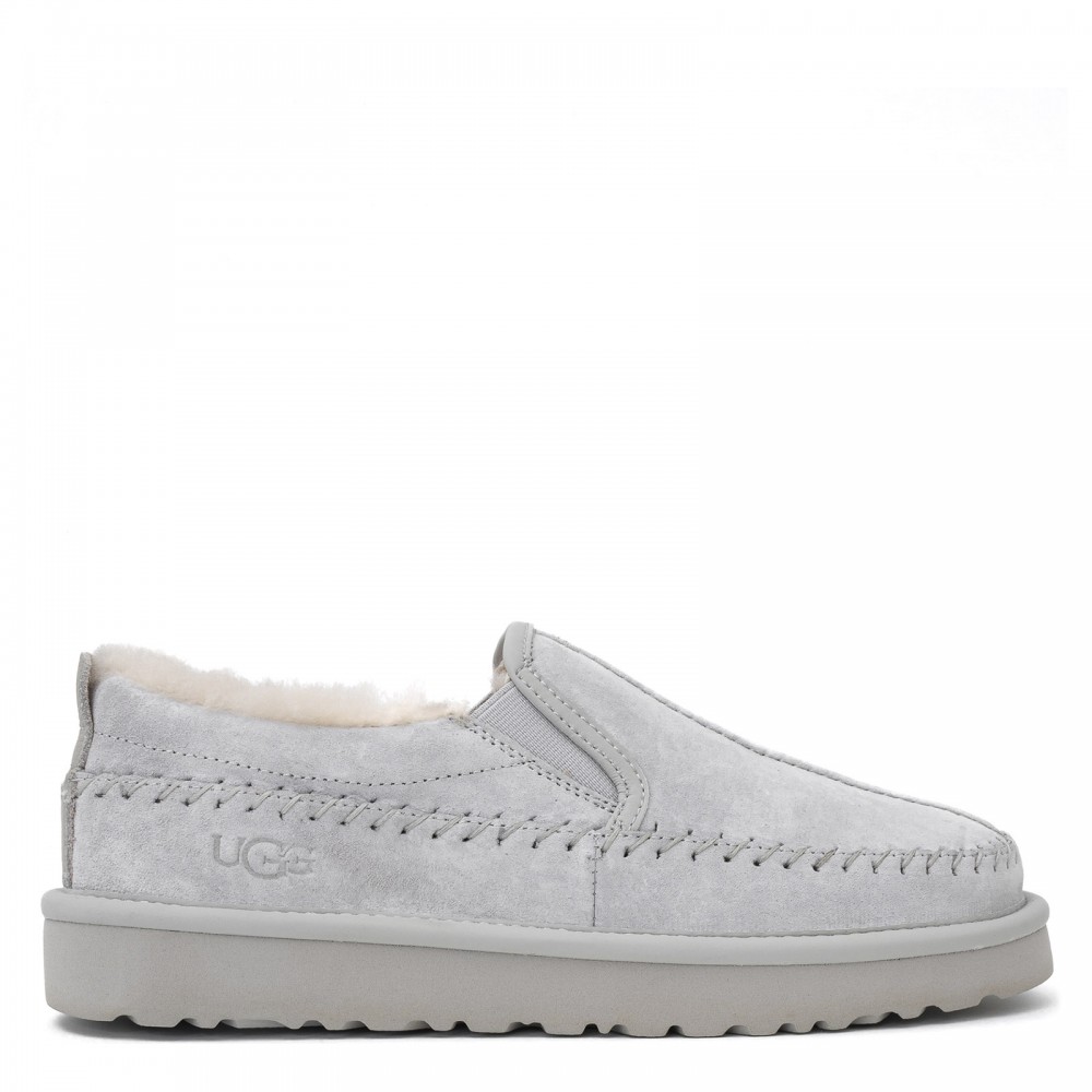 Ugg Stitch Slip On Grey-Violet