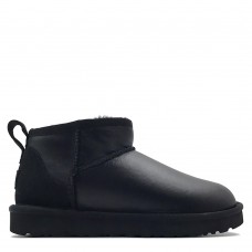 Ugg Classic Ultra Mini Metallic Black