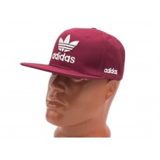 Бейсболка Adidas L бордовый