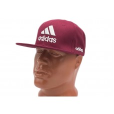 Бейсболка Adidas бордовый