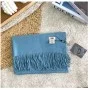 Шарф-палантин UGG 70*200см , голубой