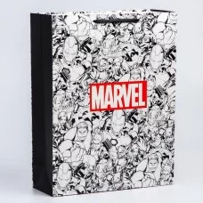 Пакет ламинат вертикальный "Marvel", 31х40х11 см, Marvel