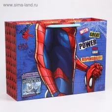 Пакет ламинат горизонтальный "Spider-Man", Человек-паук, 61х46х20 см