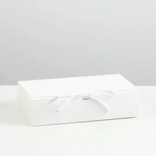 Коробка складная, белая, 20 х 12 х 5 см